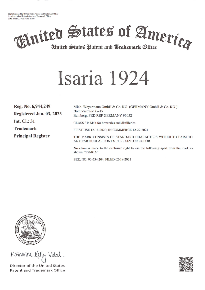 TOGOSA - Brumate, Inc. Trademark Registration